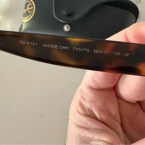 Ray-Ban Jackie Ohh Polarized Light Havana Sunglasses - Picture 7 of 7